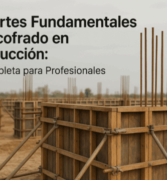 ¿Cuáles son las Partes de un Encofrado?