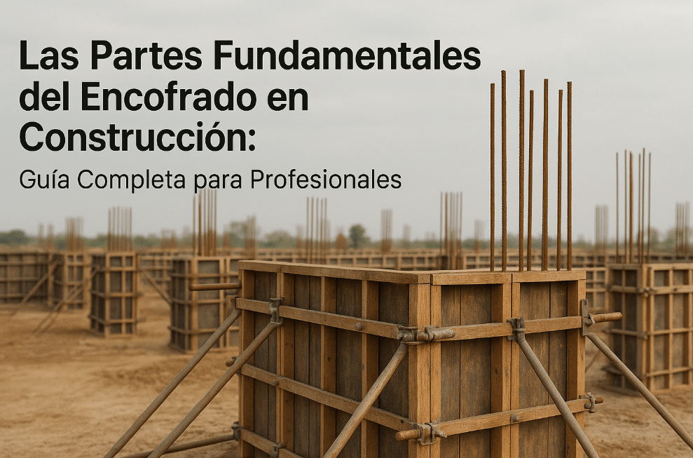 ¿Cuáles son las Partes de un Encofrado?